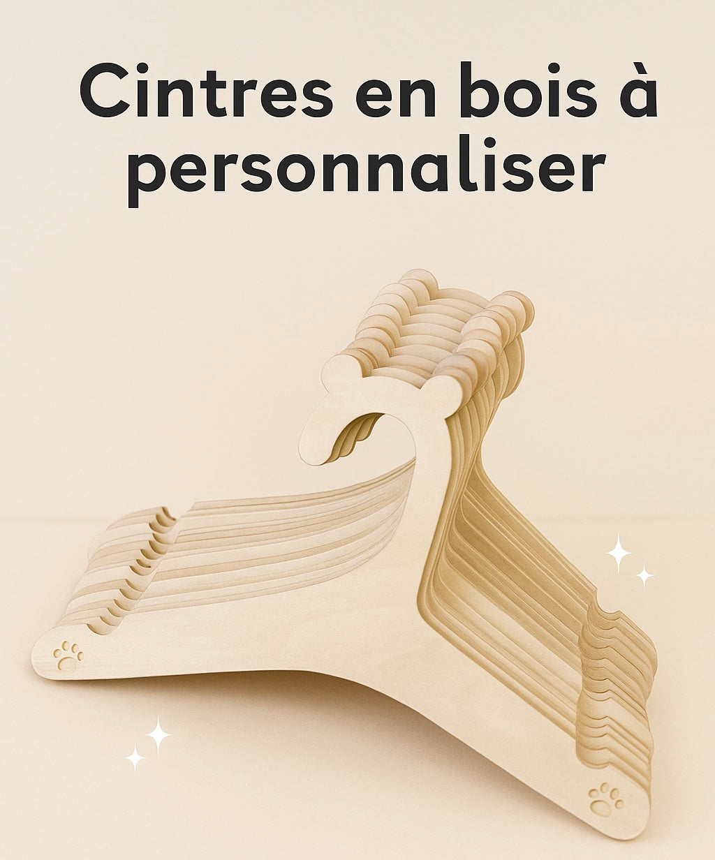 Cintre bébé à personnaliser
