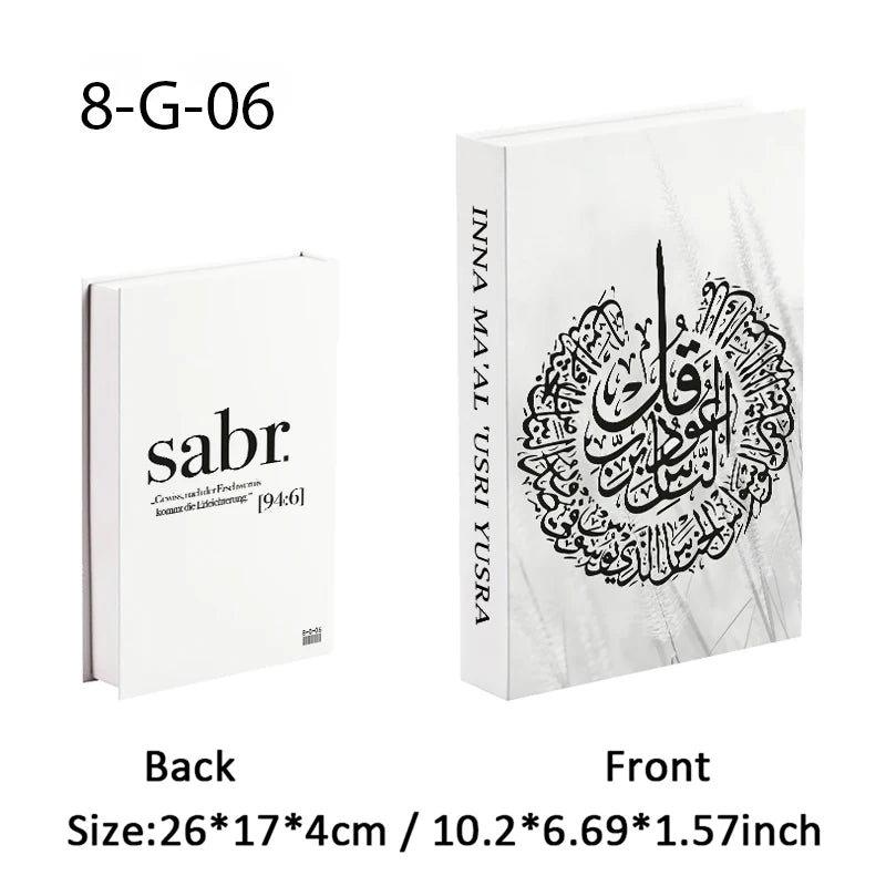 Faux livre de rangement