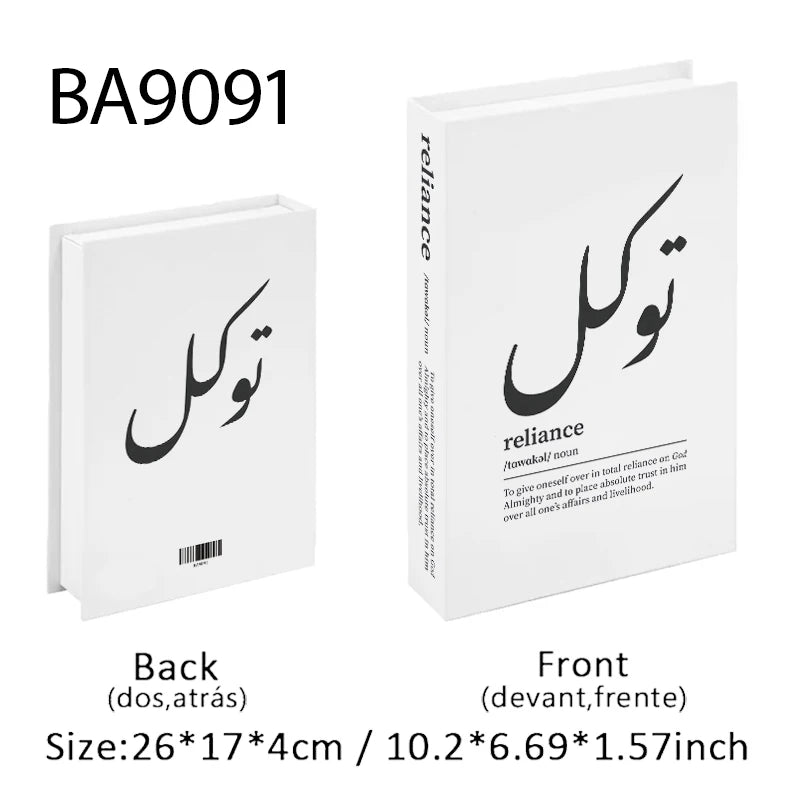 Faux livre de rangement