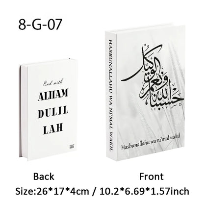 Faux livre de rangement