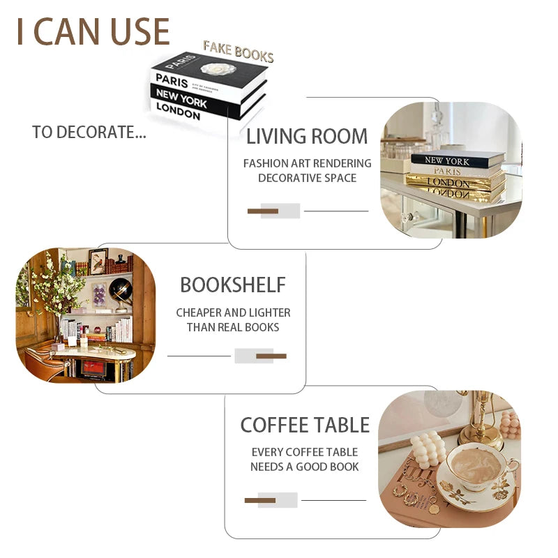 Faux livre de rangement