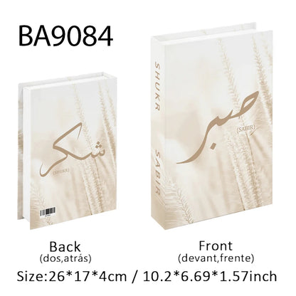 Faux livre de rangement