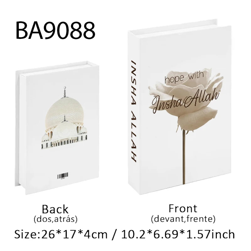 Faux livre de rangement