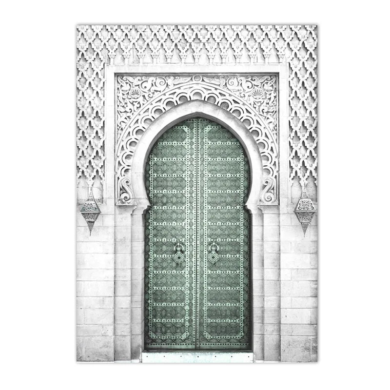 tableau islam ayat kursi vert