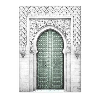 tableau islam ayat kursi vert