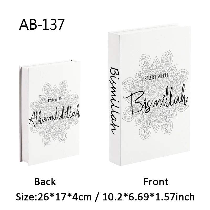 Faux livre de rangement