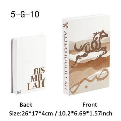 Faux livre de rangement