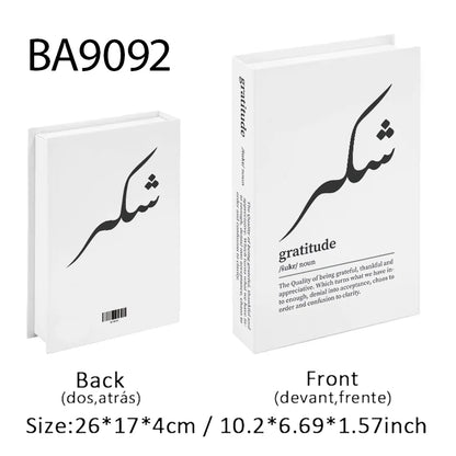 Faux livre de rangement