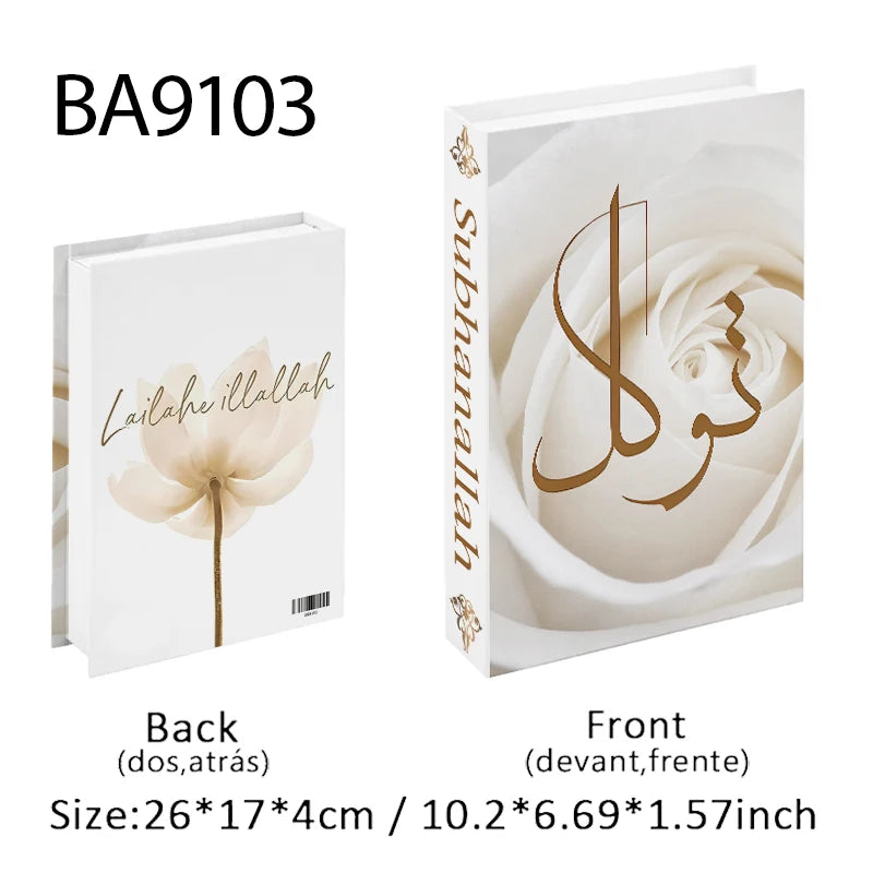 Faux livre de rangement