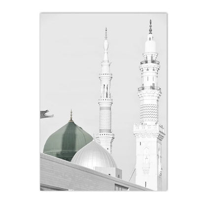 tableau islam ayat kursi vert