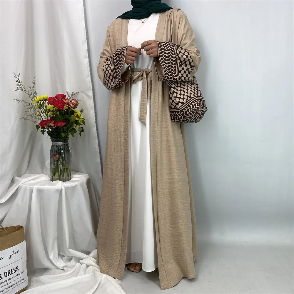 Abaya Palestine Avec son sac